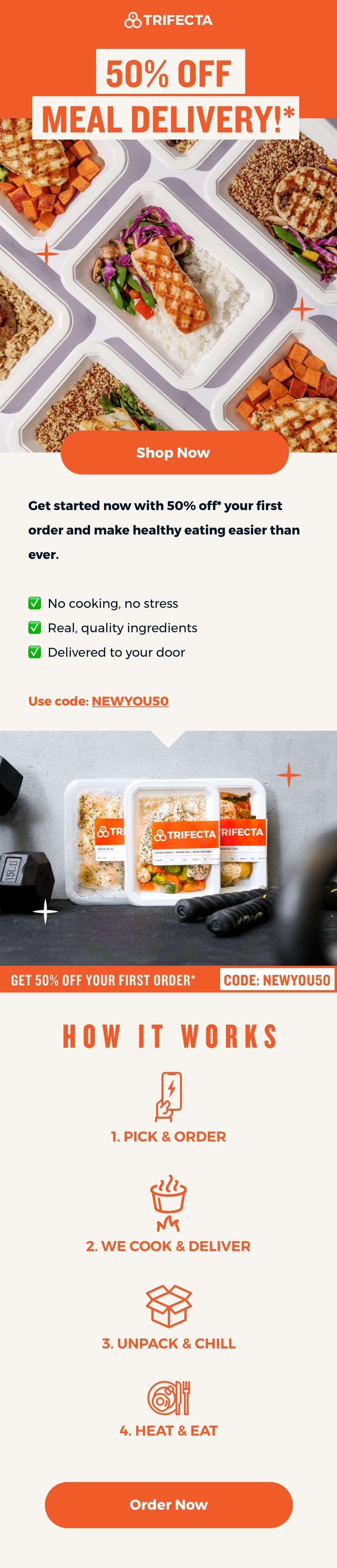 Save on meal delivery! 