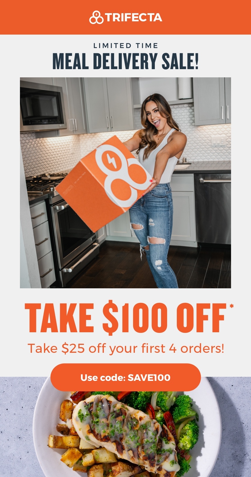 Save on meal delivery! 