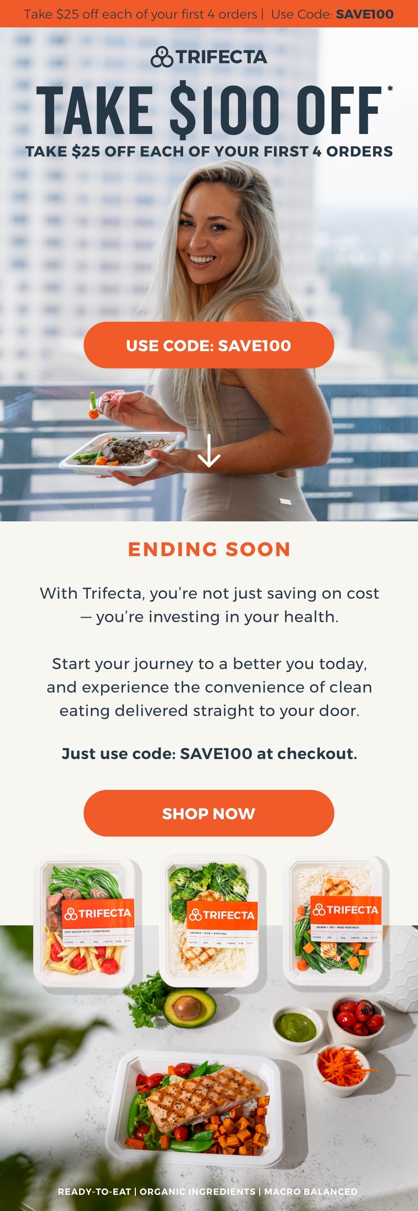 Save on meal delivery! 