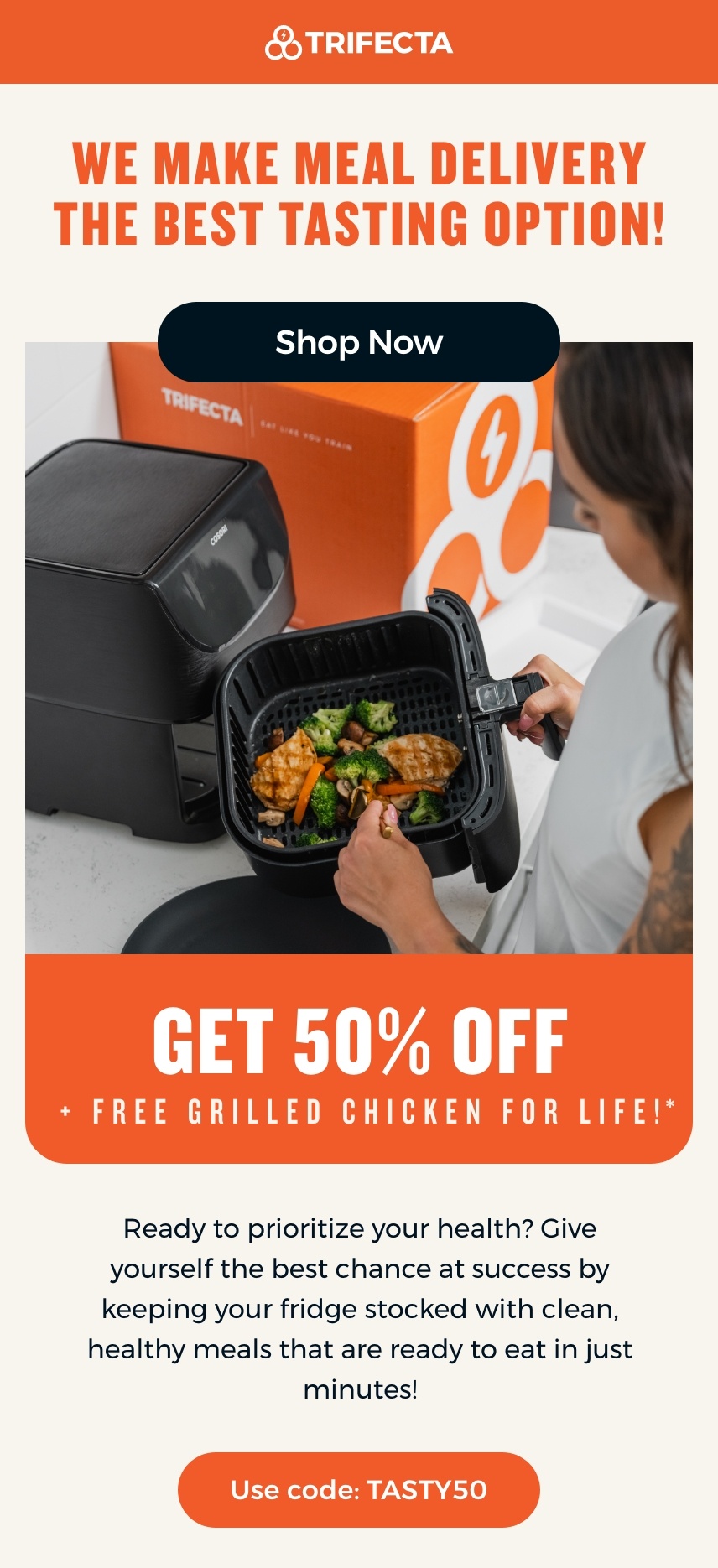 Save on meal delivery! 