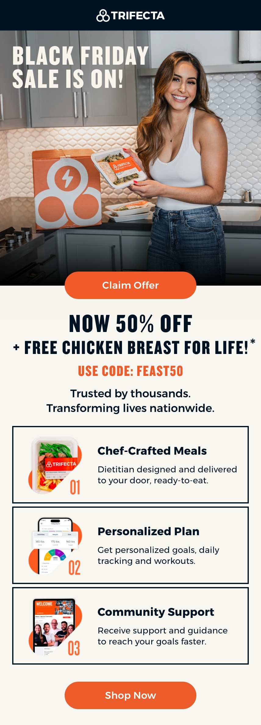 Save on meal delivery! 