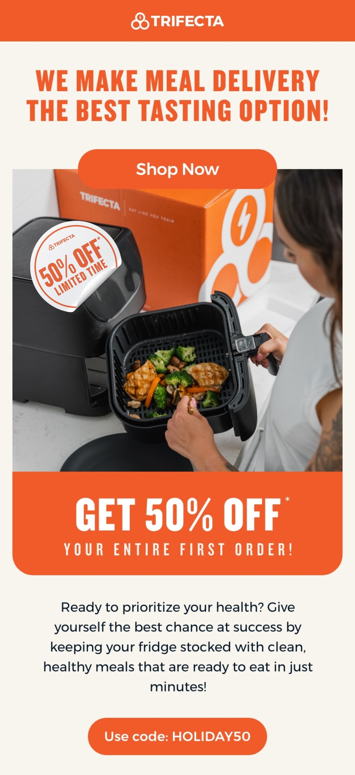 Save on meal delivery! 