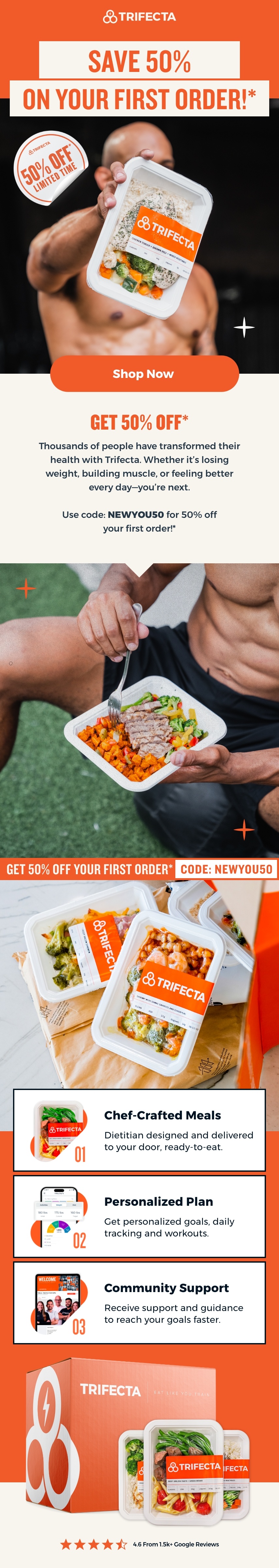 Save on meal delivery! 