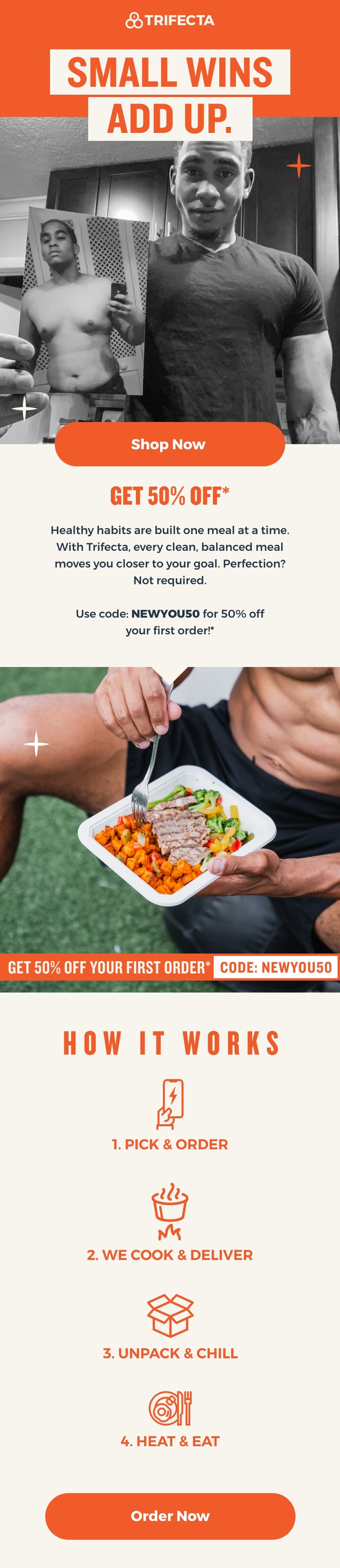 Save on meal delivery! 