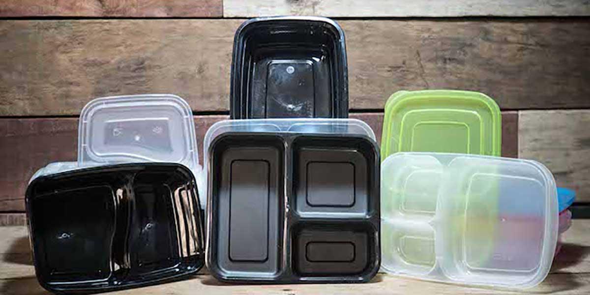 PrepNaturals Meal Prep Containers - Reusable Plastic Containers with Lids - Disposable Food Containers Meal Prep Bowls - Plastic Food Storage