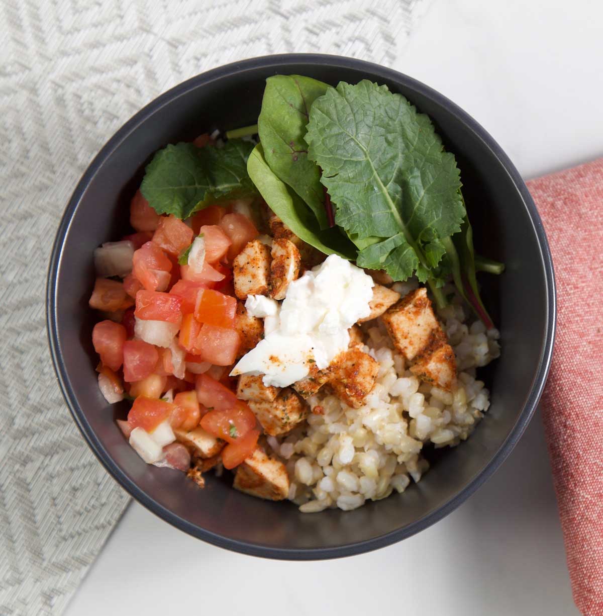 Easy Chicken Burrito Bowl Recipe — Registered Dietitian Columbia SC -  Rachael Hartley Nutrition